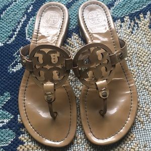 Tory Burch Miller Sandals in Nude